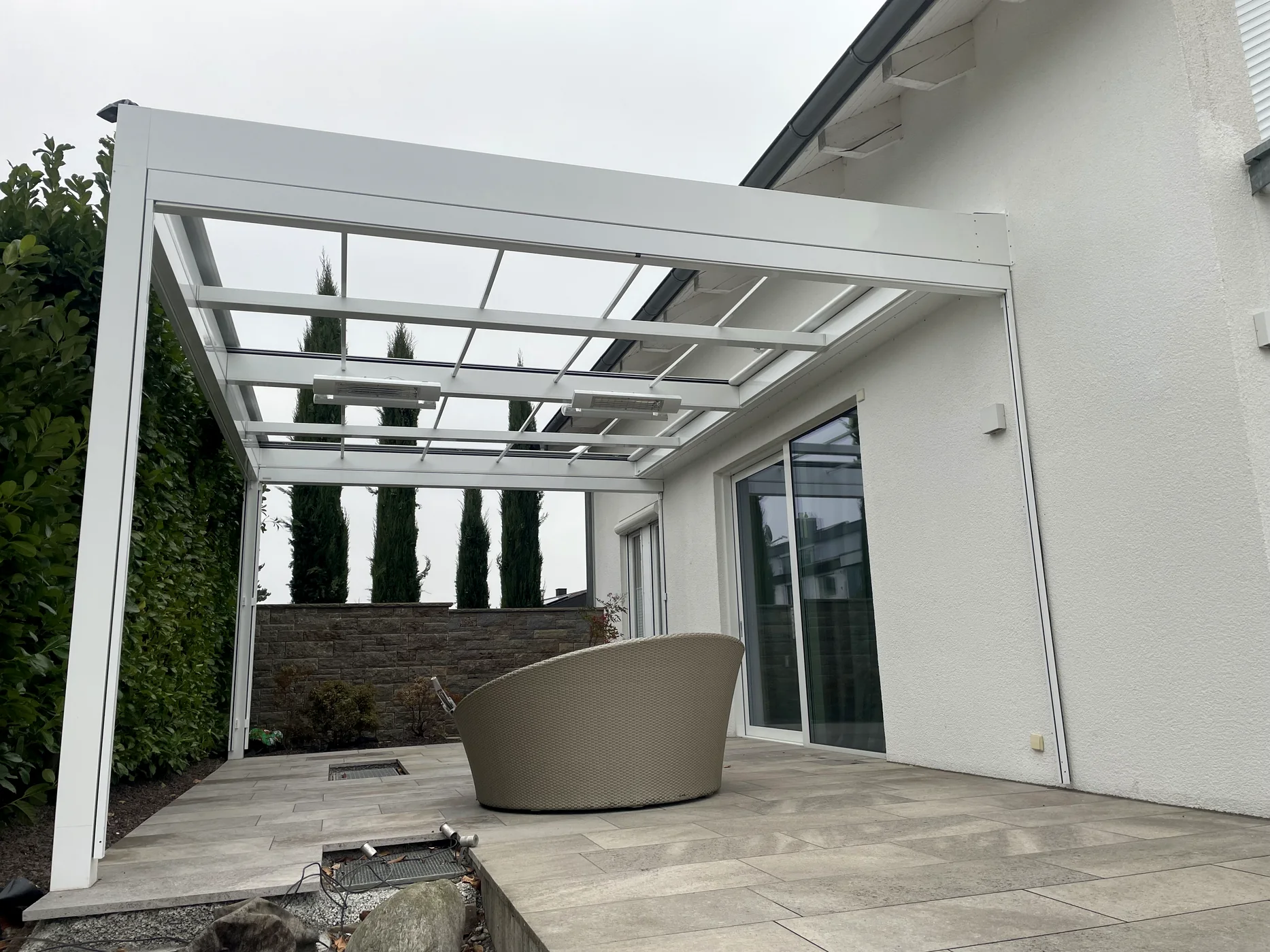 Markant-Anlage während der Montage – Referenz von Fenster und Rollladen Müller
