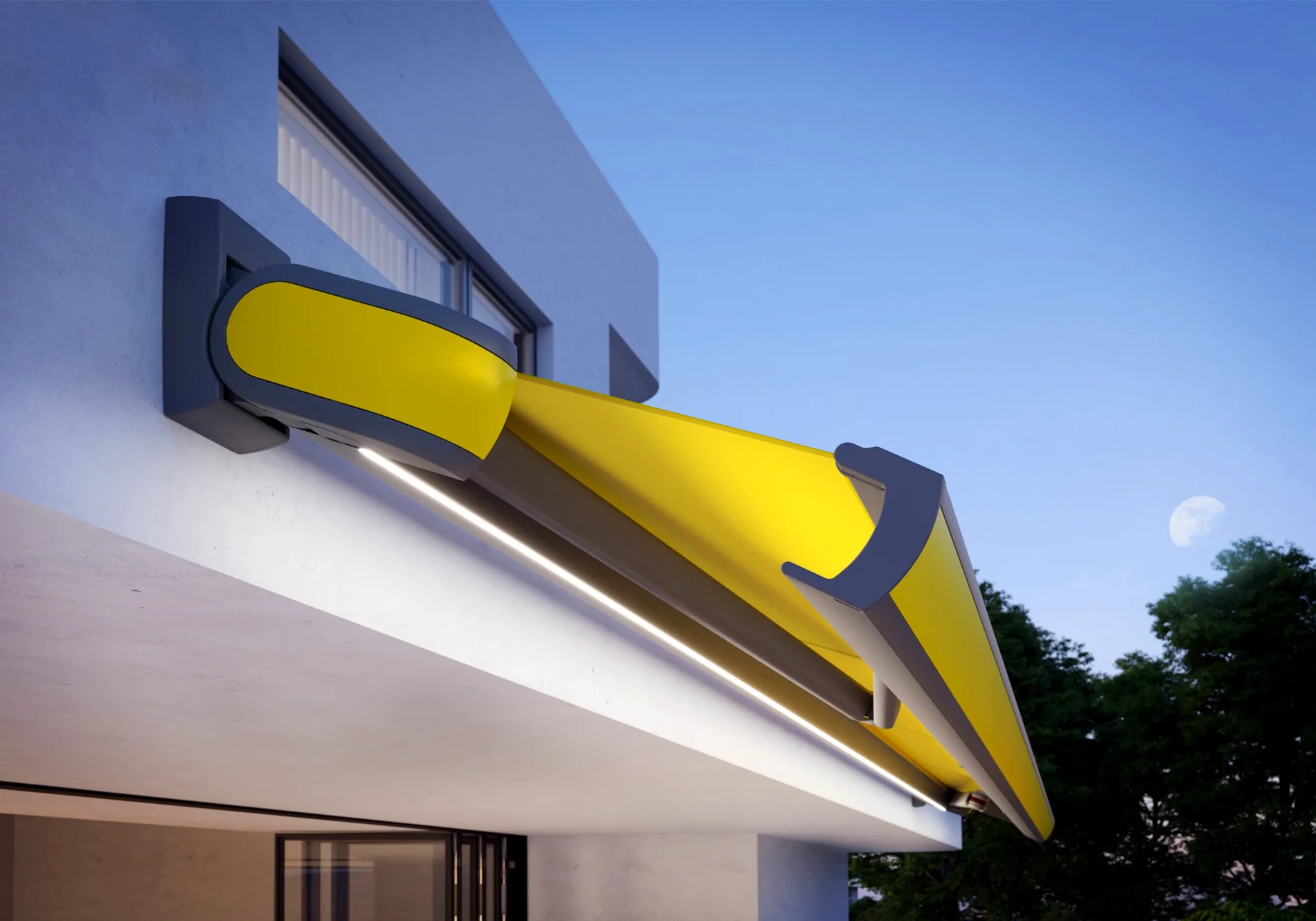 markilux MX-3 mit LED-Line – Referenz von Fenster und Rollladen Müller
