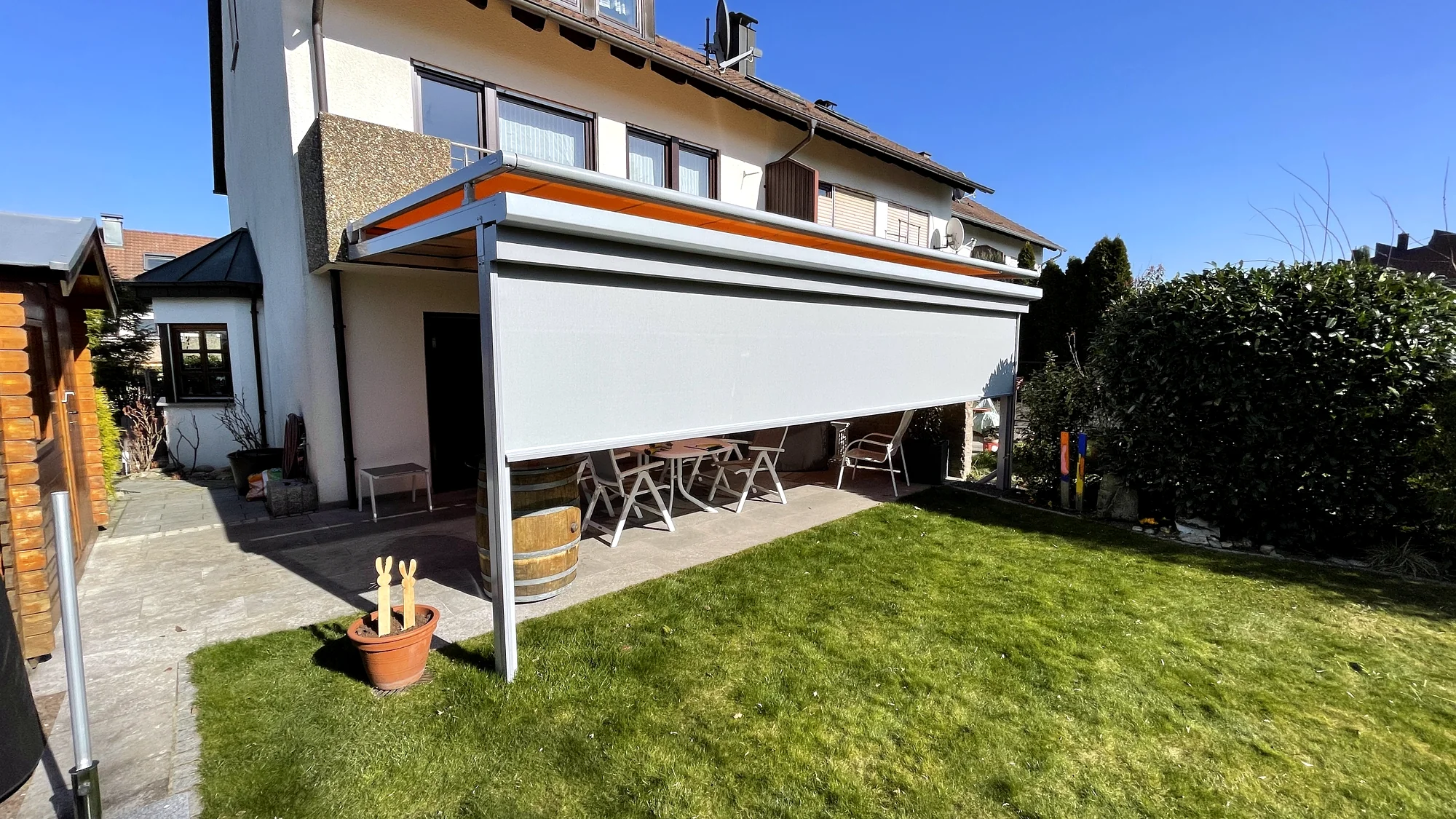 Geschlossener ZIP-Screen – Referenz von Fenster und Rollladen Müller